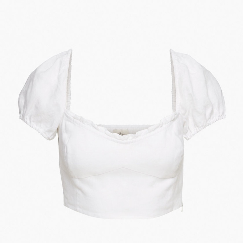 Aritzia Wilfred Wander Linen Blouse